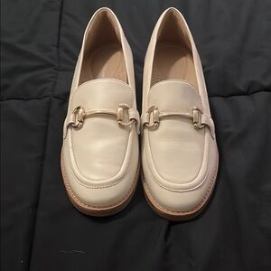 Women's Beige Loafers